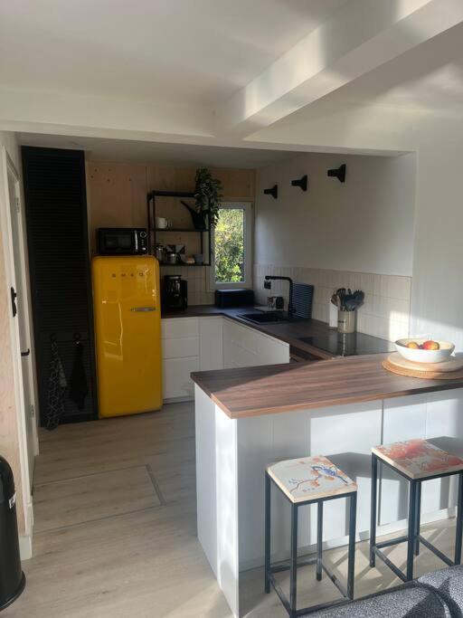 Moderne Bungalow Voor 6 Personen Джулианадорп Екстериор снимка